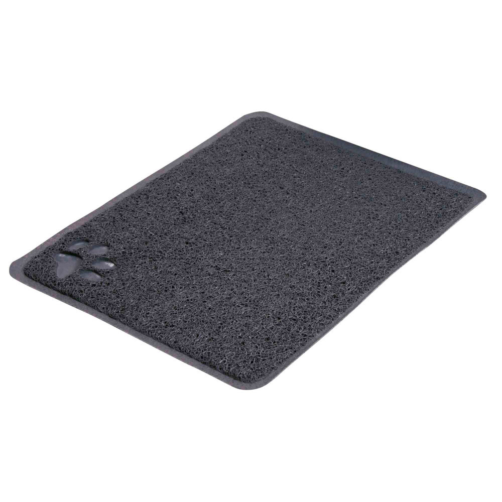 TAPETE TRIXIE EM PVC PARA WC DE GATOS 37*45CM CINZA