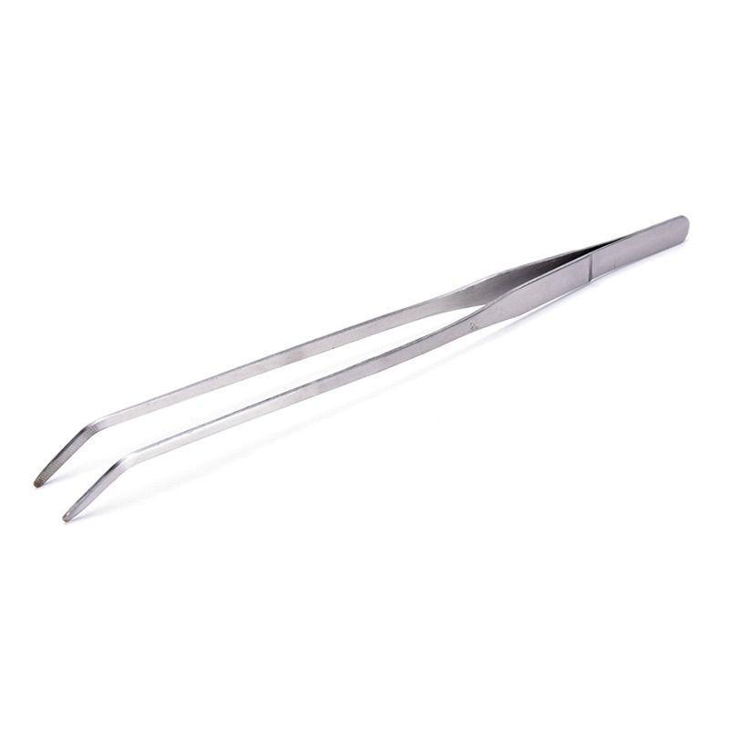 PINÇA CURVA EM AÇO INOX ISTA - AQUASCAPING