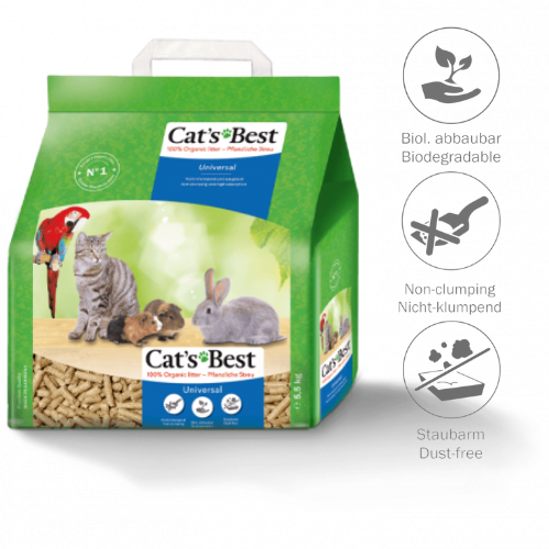 PELLETS ABSORVENTES NATURAIS CAT´S BEST UNIVERSAL